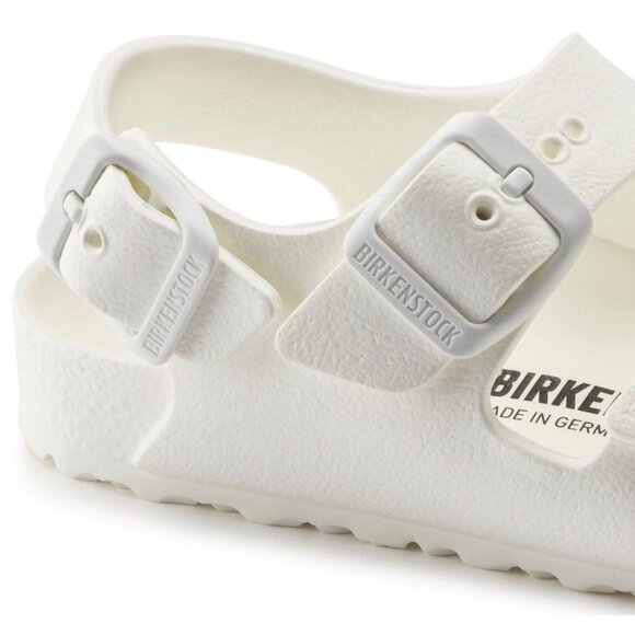 Birkenstock Milano EVA Kids Sandals White EU 27 US 9-9.5 Waterproof Lightweight - Picture 12 of 16